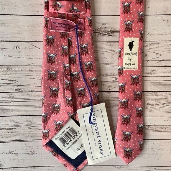 NWT Boys Vineyard Vines Christmas wreath oars tie - Picture 4 of 4